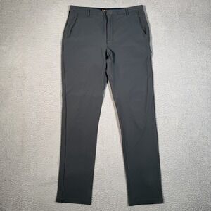 Teren Designs Pants Mens 32x34 Gray Outdoor Hiking Drawstring Tech Chino Preppy